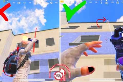 NEW🔥Tips And Trick to IMPROVE God Level THROWABLE Technique in BGMI/PUBG MOBILE😱