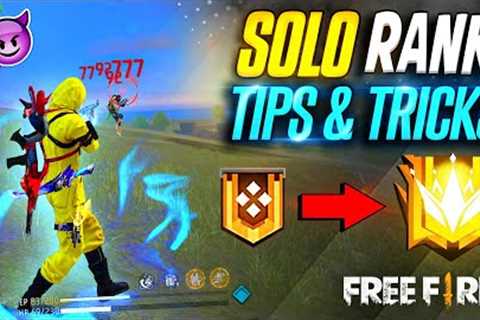 How To Improve Your Gameplay In Free Fire || Solo Rank Push Tips And Tricks || FireEyes Gaming