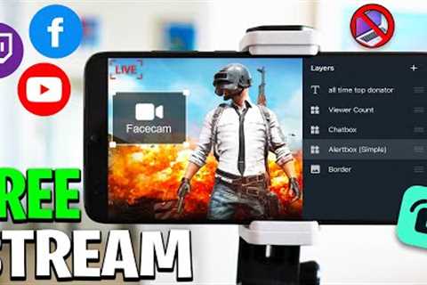 How To Stream with FACECAM and OVERLAYS (NO COMPUTER) - Streamlabs Mobile App