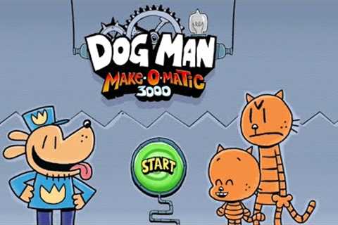 Dog Man and Cat Kid Game | Mate-O-Matic 3000  - Scholastic Home App