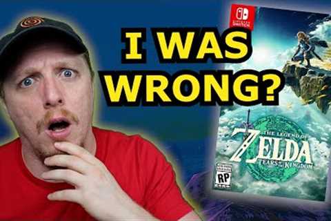 I was WRONG about Zelda Tears of the Kingdom! - REVIEW (Nintendo Switch)