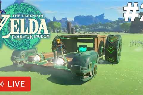 The Legend Of Zelda Tears Of The Kingdom Live Stream – Part 2