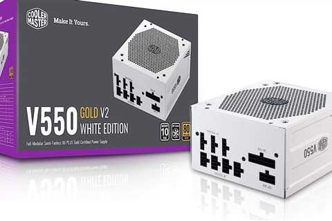 Get $40 off a Cooler Master 550W PSU in white with this Amazon deal