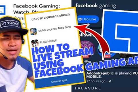 HOW TO LIVE STREAM USING FACEBOOK GAMING APP IN MOBILE PHONE