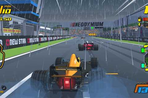 New Star GP looks like a 3D throwback to the F1 games of the ’90s