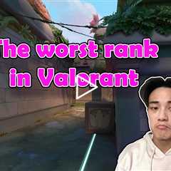 The Worst Valorant Rank