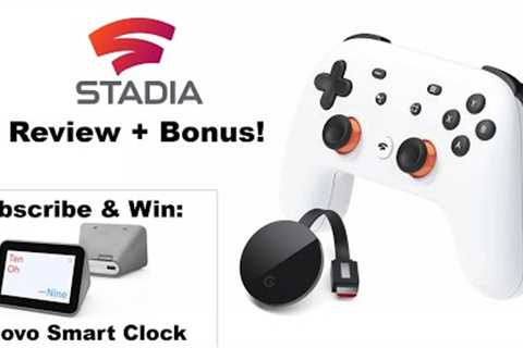 Google Stadia - Unboxing - Connecting - Review - Set Up