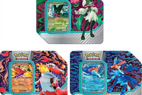 Pokémon TCG: Paldea Partners Tins Release Date and Contents