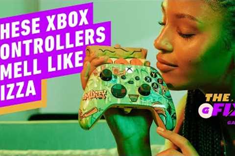 These Xbox Controllers Smell Like Pizza - IGN Daily Fix