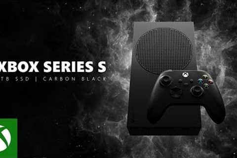 Xbox Series S Carbon Black 1TB SSD  - World Premier Announce Trailer