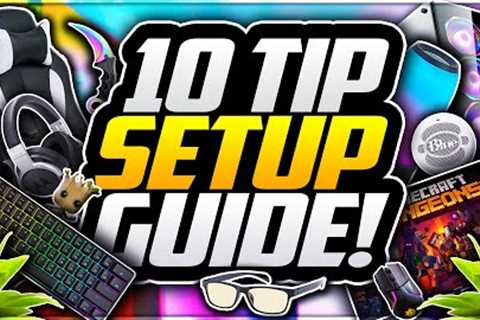 10 Tip ULTIMATE Budget Guide For a FULL Gaming Setup! 😱 How To Build a Full GAMING Setup!