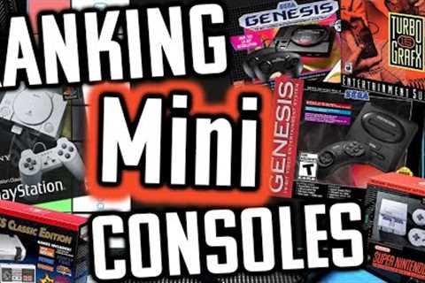 And The Best Mini Console of ALL TIME Is....| Ranking Mini Video Game Consoles