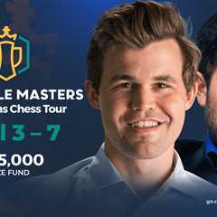 Carlsen's Last Dance: Chessable Masters To Be Final Event As World Champion
