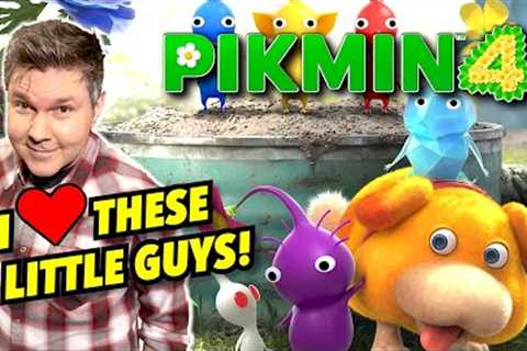 PIKMIN 4 Review (Nintendo Switch) - I ❤️ These Little Guys - Electric Playground