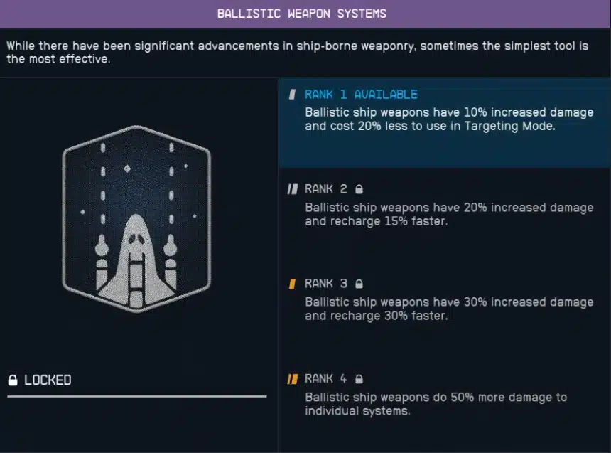 Starfield Tech Skills Explained