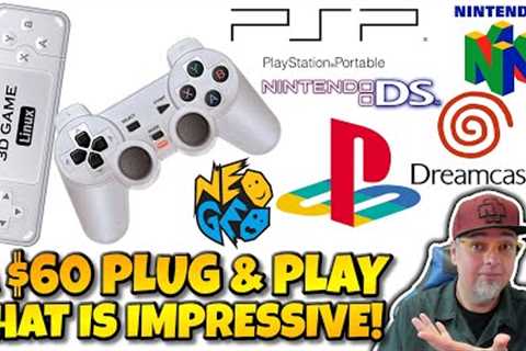 This CHEAP RETRO Plug & Play Console Actually IMPRESSED ME! Powkiddy Y6 Review!