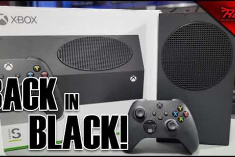 Back in Black! Unboxing Xbox Series S 1TB Carbon Black Edition