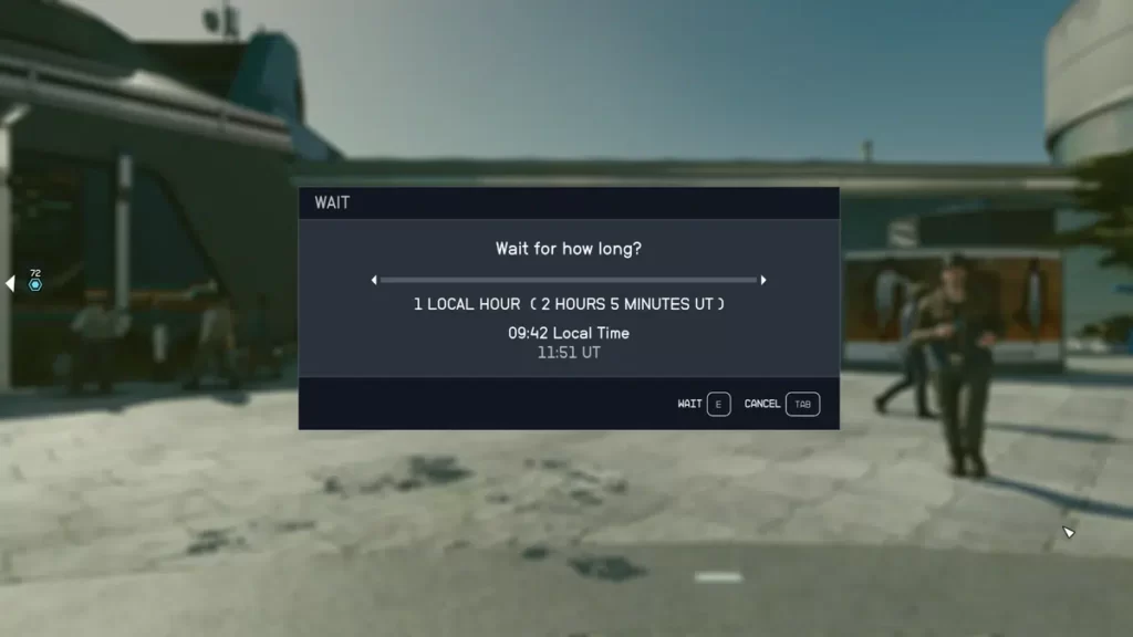 How to Wait in Starfield