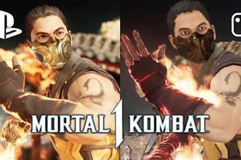 Mortal Kombat 1: Switch vs PS5 - Graphics Comparison!