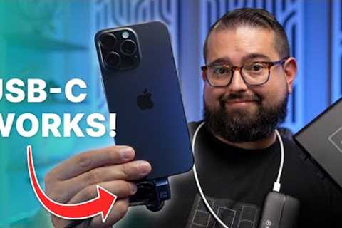 I Tested 10 USB-C Devices with iPhone 15 Pro, Here’s What Happened