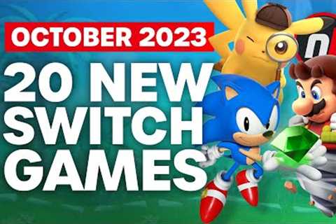 20 Exciting New Games Coming to Nintendo Switch - October 2023