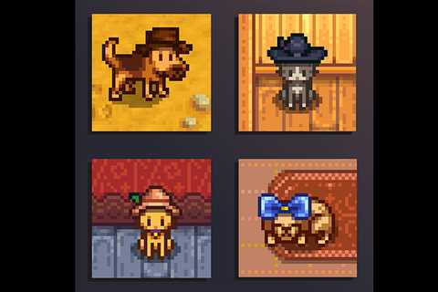 Stardew Valley creator teases hats for cats and dogs in update 1.6