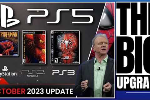 PLAYSTATION 5 - BIG PS5 UPDATE THIS MONTH ! / NEW PLAY PS1 PS2 PS3 PS4 ON PS5 OVERHAUL !? / SPIDER…