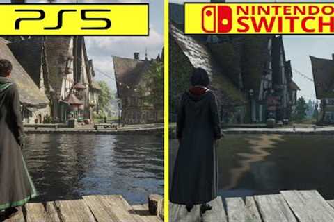 Hogwarts Legacy Nintendo Switch vs PS5 Graphics Comparison