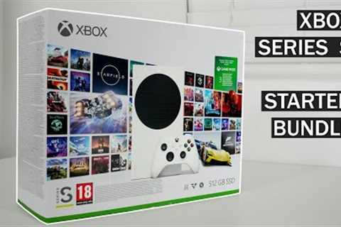 Starter Bundle - Xbox Series S - ASMR Unboxing with Games Test