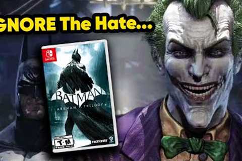 Batman Arkham Trilogy is Getting TOO MUCH HATE!! Nintendo Switch Honest Review