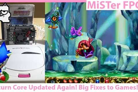 MiSTer FPGA Sega Saturn Core Was Updated Today! New Games, New Improvements!