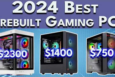 Best Prebuilt Gaming PC 2024 | 1440p, 4K, 1080p | Best Gaming PC 2024