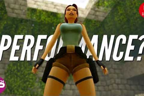 Tomb Raider 1-3 Remastered Technical & Performance Analysis On Nintendo Switch!