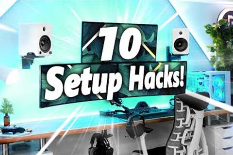 10 Tips To Improve Your Gaming / Desk Setup!