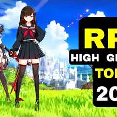 Top 12 Best High Graphic RPGs games on Mobile 2023 | Top RPG Android iOS 2023 Game high graphic