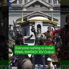 Everyone rushing to install FINAL FANTASY XIV on Xbox, which btw is available today