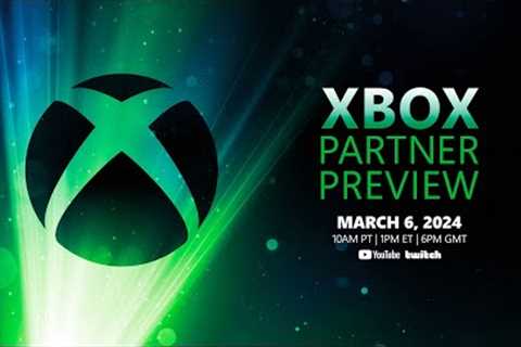 Xbox Partner Preview Livestream | March 2024