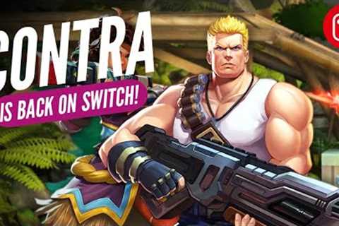 Contra Operation Galuga BLASTS onto the NINTENDO SWITCH!