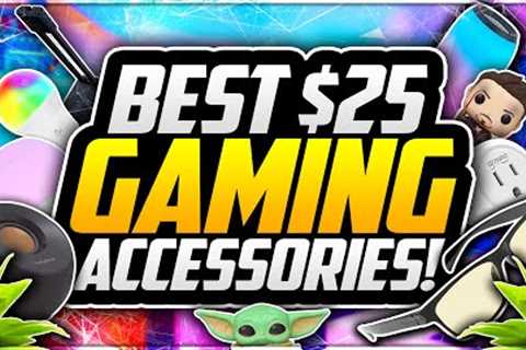 Top 10 BEST Gaming Setup Accessories UNDER $25! 🎮 Best BUDGET Gaming Equipment For YOUTUBERS!