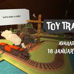 Toy Trains is a wholesome PS VR2 miniature railway builder from former Superhot VR devs, out..