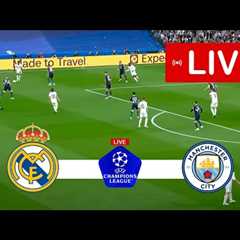 🔴[LIVE] Real Madrid vs Manchester City | UEFA Champions League 23/24 | Match LIVE Today!