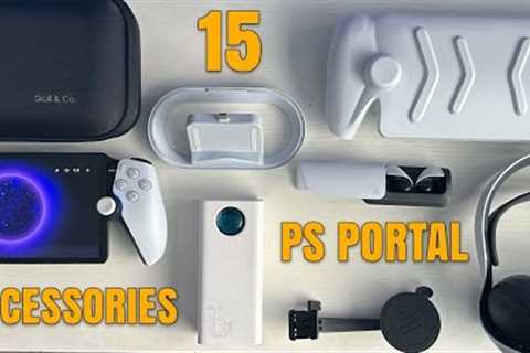 15 ESSENTIAL Playstation Portal Accessories.PS5. What is your pick?