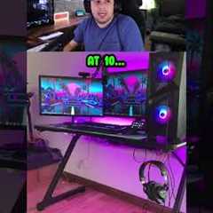 This 10 Year Old Built Gaming Setup From $0