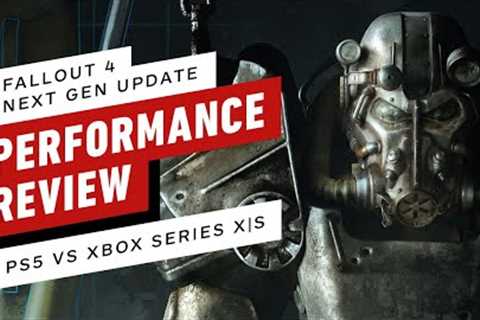 Fallout 4 Next Gen Update Performance Review (PS5 vs Xbox Series X|S)