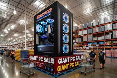 the ULTIMATE Gaming PC setup from...Costco?