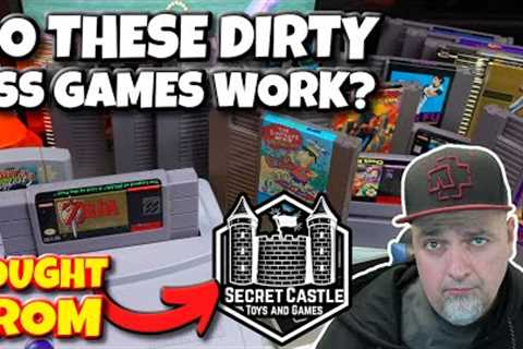 Do These DIRTY ASS Retro Games From Secret Castle Games & Toys ACTUALLY Work?