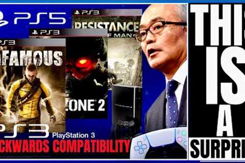 PLAYSTATION 5 - NEW PS3 PS5 BACKWARDS COMPATIBILITY UPDATE & DISC SUPPORT!? / SLY COOPER..