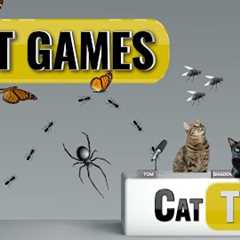 Cat Games | Ultimate Cat TV Bugs and Butterflies Compilation Vol 2 | Videos for Cats to Watch🐱