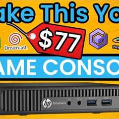 Make This Into A Retro Game Console For JUST $77 | Plays XBOX PS2 Switch N64 GameCube & More!