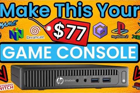 Make This Into A Retro Game Console For JUST $77 | Plays XBOX PS2 Switch N64 GameCube & More!